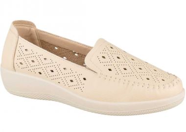 Μοκασίνια γυναικεία | Υφαντίδης | 630140 | Μπεζ - Υφαντίδης - 